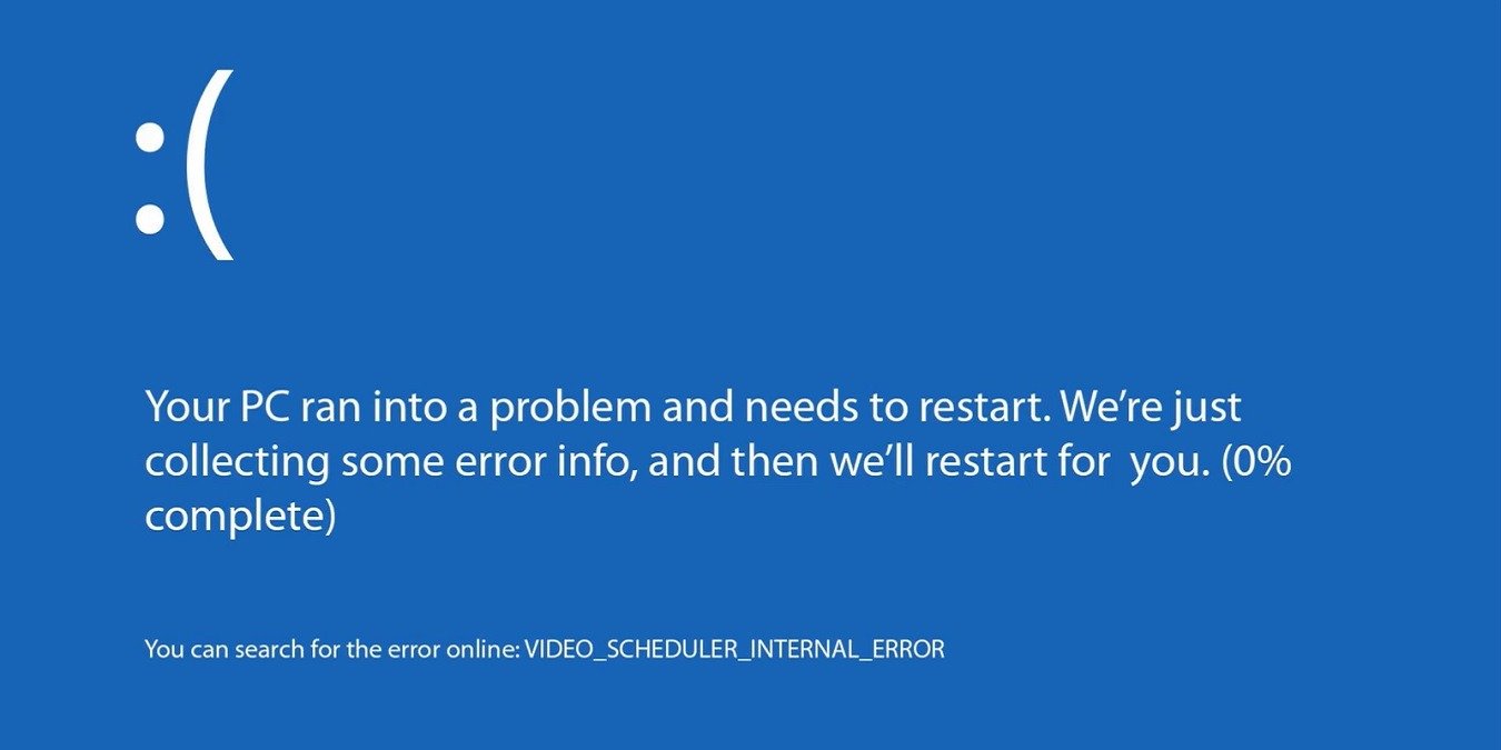 What Causes the Video Scheduler Internal Error and How to Fix It What Causes the Video Scheduler Internal Error and How to Fix It