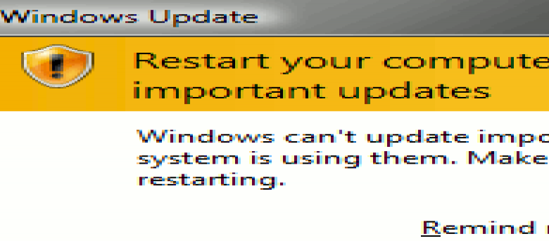 How to Stop Automatic Restart for Windows Updates