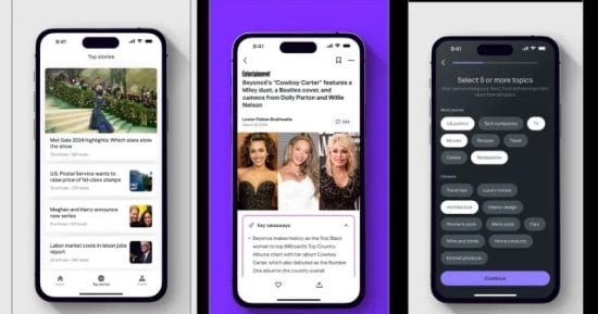 تطبيق Yahoo News يحصل على إصلاح شامل مدعوم بالذكاء الاصطناعى