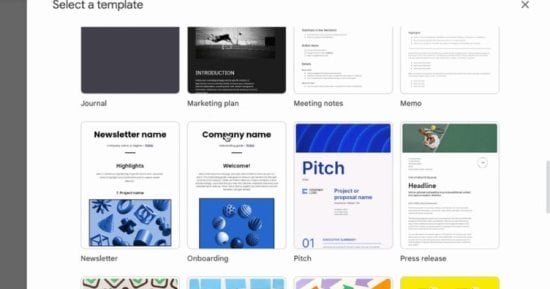 تطبيق Google Docs يتيح استخدام 40 قالب مستند إضافى تطبيق Google Docs يتيح استخدام 40 قالب مستند إضافى