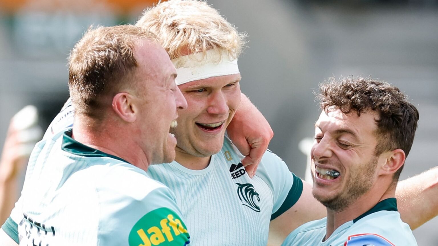 Leicester Tigers يضمن مكانًا في مباراة فاصلة لـ Prem Rugby بفوزه بـ 47-33 نقطة إضافية في Sale Sharks | أخبار اتحاد الرجبي Leicester Tigers يضمن مكانًا في مباراة فاصلة لـ Prem Rugby بفوزه بـ 47-33 نقطة إضافية في Sale Sharks | أخبار اتحاد الرجبي